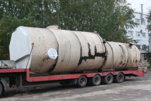 Транспортировка насосной станции